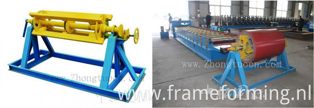 Glazed tile roll forming machine